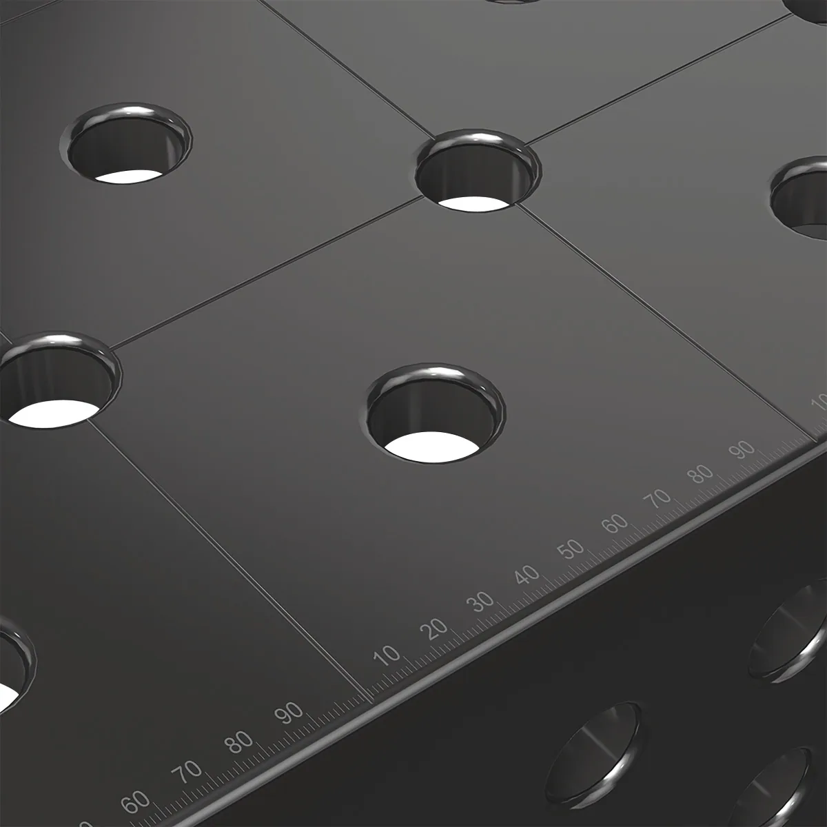Schweisskraft Schweißtisch Professional Extreme 8.7 4000x2000x150 Plasmanitriert Diagonalraster -3