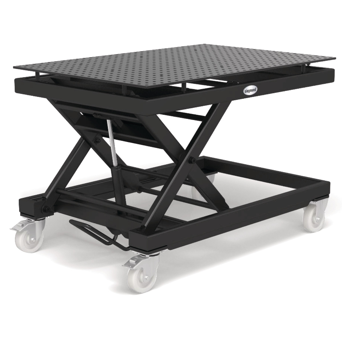 Schweisskraft Hubtisch mobil, inklusive Lochplatte 1500x1000x12 -1 Schweisskraft Hubtisch mobil, inklusive Lochplatte 1500x1000x12 -1