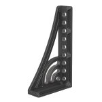 Schweisskraft Anschlag- und Spannwinkel 500 G mit Drehwinkel links - 20 mm / nitriert -1