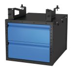 Schweisskraft Sub Table Box abschließbar mit zwei Schubladen für System 22 -1