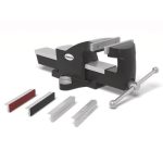 Schweisskraft Schraubstock 150 inkl. Befestigungsmaterial für System 28 inkl. Schonbacken-Set -1