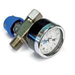 Aircraft Inline Druckregler mit Manometer -1
