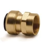 Aircraft Gerade Aufschraubsteckverbinder (Messing) 28 mm AD / G1" IG -1