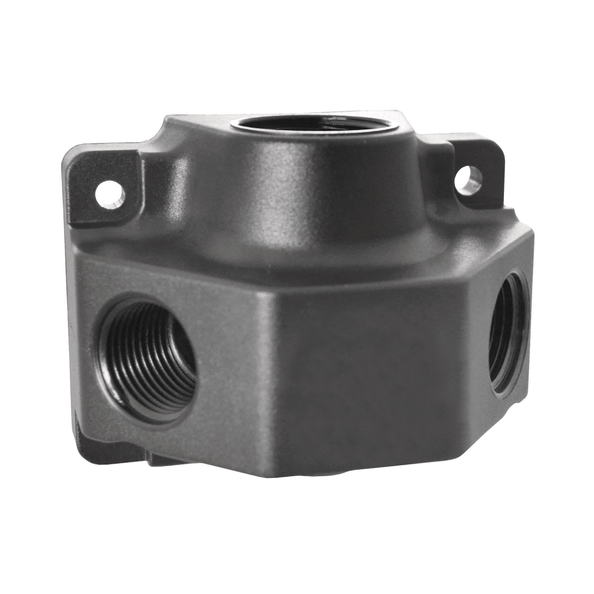 Aircraft Luftverteilerdose P 1/2" + 2 x 1/2" -1 Aircraft Luftverteilerdose P 1/2" + 2 x 1/2" -1