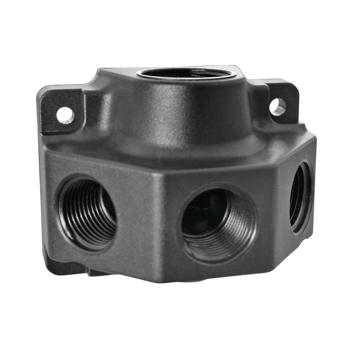 Aircraft Luftverteilerdose P 1/2" + 3 x 1/2" -1 Aircraft Luftverteilerdose P 1/2" + 3 x 1/2" -1