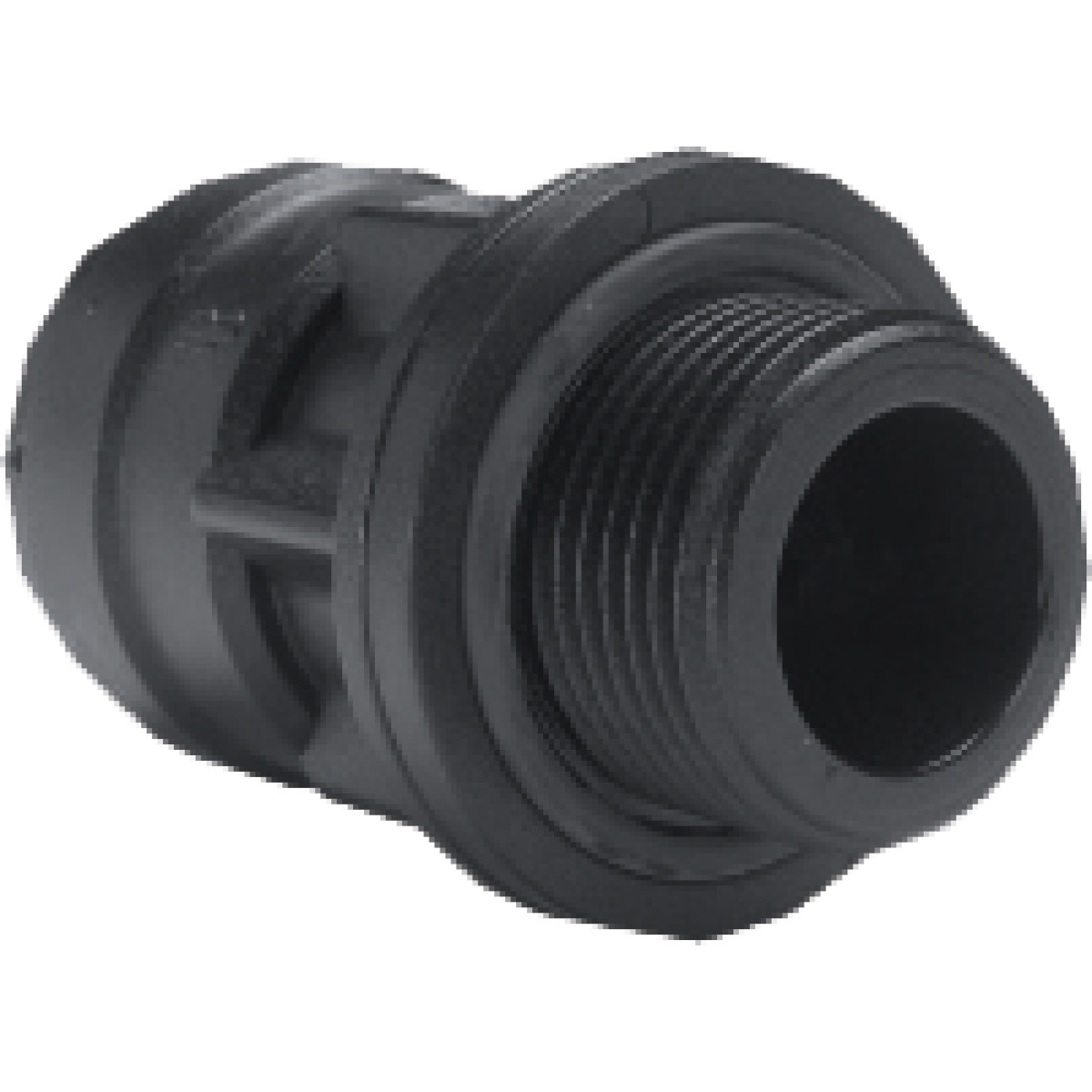 Aircraft Gerader Einschraubsteckverbinder (POM) 18 mm AD / G½" AG -1 Aircraft Gerader Einschraubsteckverbinder (POM) 18 mm AD / G½" AG -1