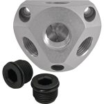Aircraft Luftverteilerdose 1 " Eingang / ohne Durchgang -1