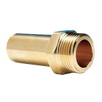 Aircraft Einschraubstutzen (Messing) 28 mm AD / G1" AG -1