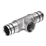 Aircraft T-Verbinder, einseitig offen 60 mm / 2" IG -1