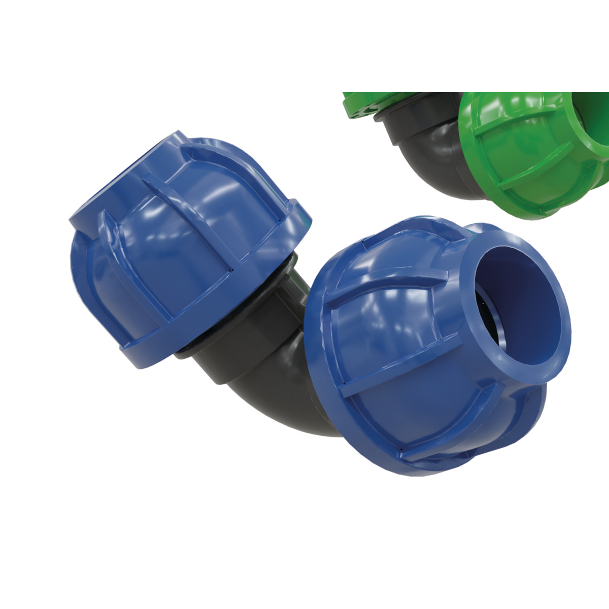 Aircraft Winkel-Steckverbinder 90° 50 mm -1 Aircraft Winkel-Steckverbinder 90° 50 mm -1