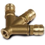 Aircraft Verteiler 3 x 3/8" mit Kupplung (Kartonverpackung) -1