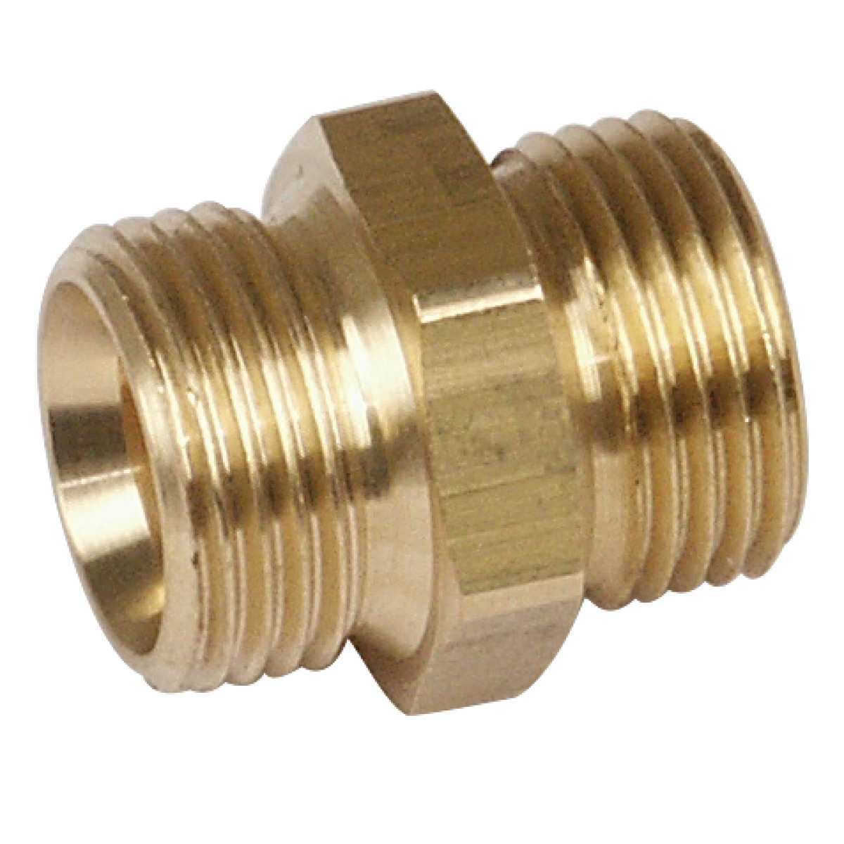 Aircraft Doppelnippel G 3/8" x G 3/8" links -1 Aircraft Doppelnippel G 3/8" x G 3/8" links -1