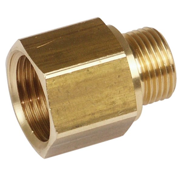 Aircraft Reduziernippel lang 1/4" AG x 3/8" IG -1