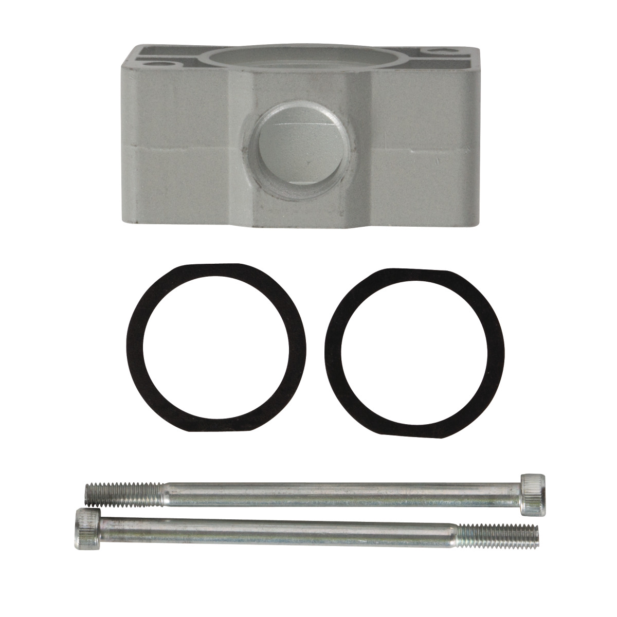 Aircraft Anschlussblock 1" mit 2 x 1/2" Gewinde -1 Aircraft Anschlussblock 1" mit 2 x 1/2" Gewinde -1