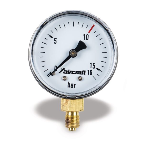 Aircraft Manometer 0-16 bar, Ø40mm, G1/8" hinten aircraft Version -1