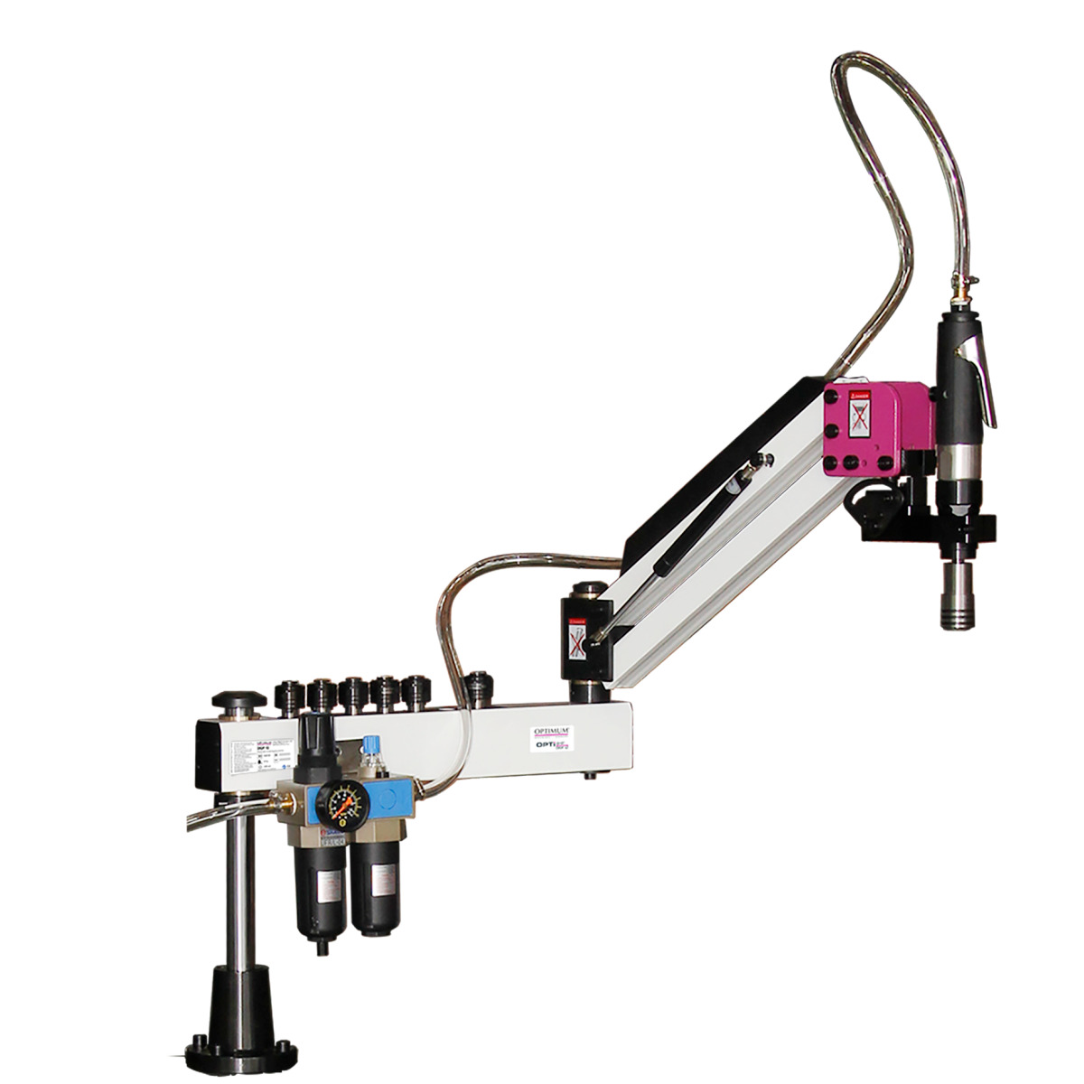 Optimum Pneumatische Gewindeschneidmaschine OPTIdrill DGP 16 -1 Optimum Pneumatische Gewindeschneidmaschine OPTIdrill DGP 16 -1