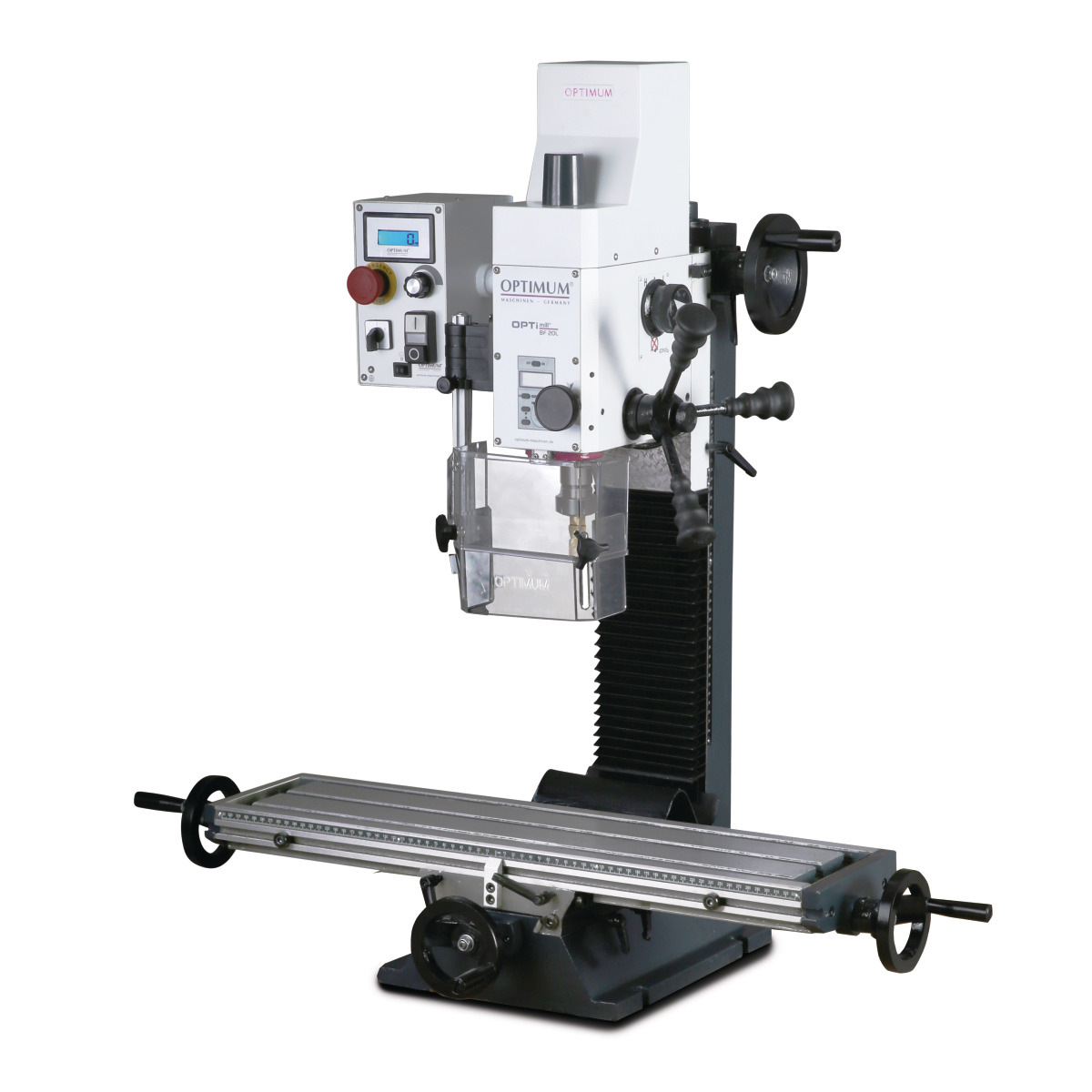 Optimum Bohr-Fräsmaschine OPTImill BF 20LVario -1 Optimum Bohr-Fräsmaschine OPTImill BF 20LVario -1