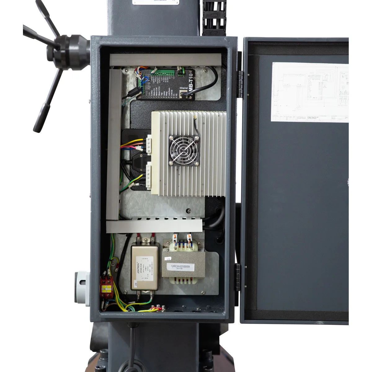 Optimum Bohr-Fräsmaschine OPTImill MB 4SV mit Servoantrieb -3