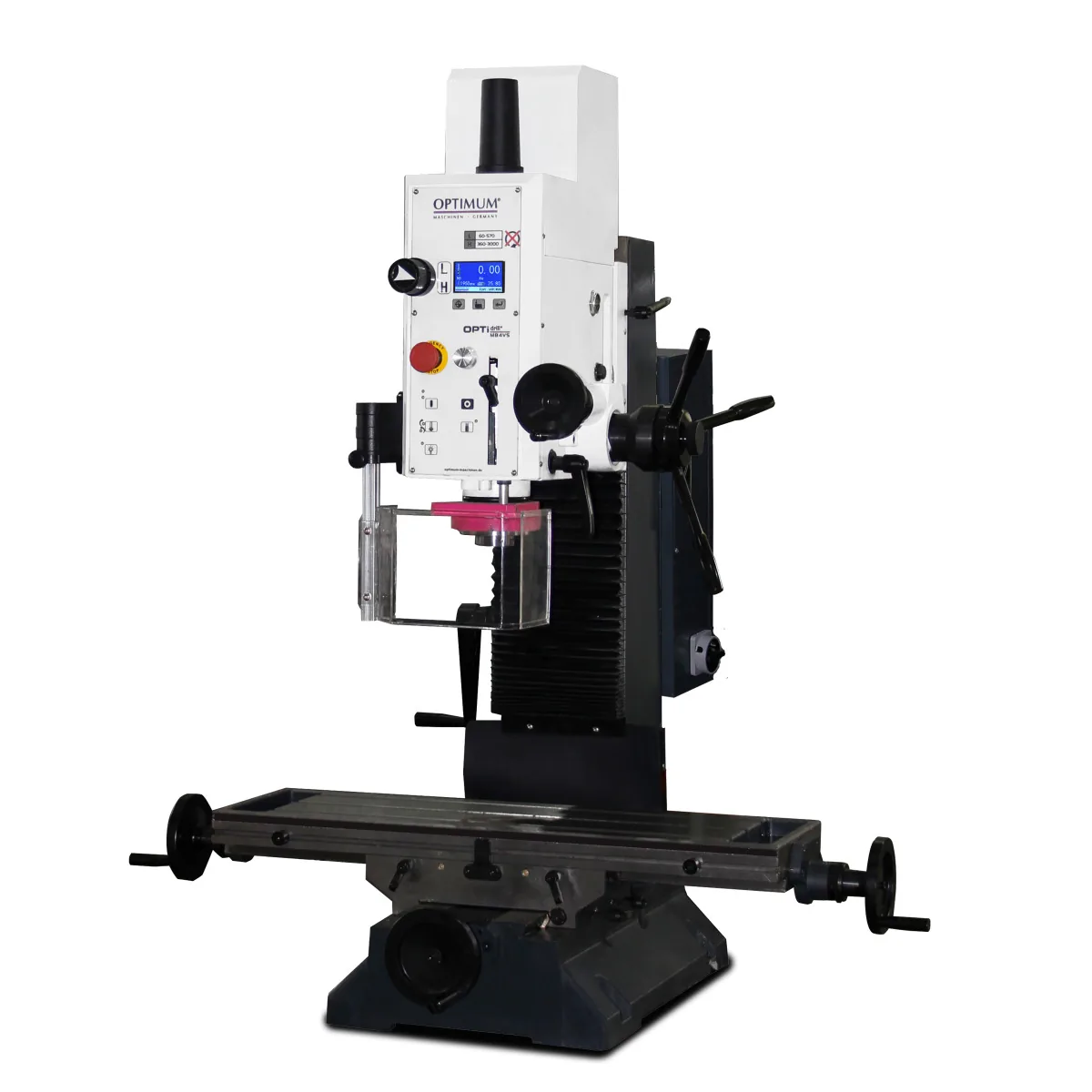 Optimum Bohr-Fräsmaschine OPTImill MB 4SV mit Servoantrieb -1 Optimum Bohr-Fräsmaschine OPTImill MB 4SV mit Servoantrieb -1