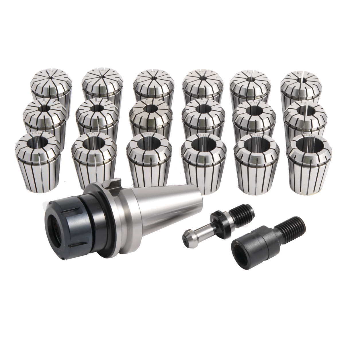 Optimum Spannzangenfutter-Satz ISO 30/ER32 - M12/BT 30 -1 Optimum Spannzangenfutter-Satz ISO 30/ER32 - M12/BT 30 -1