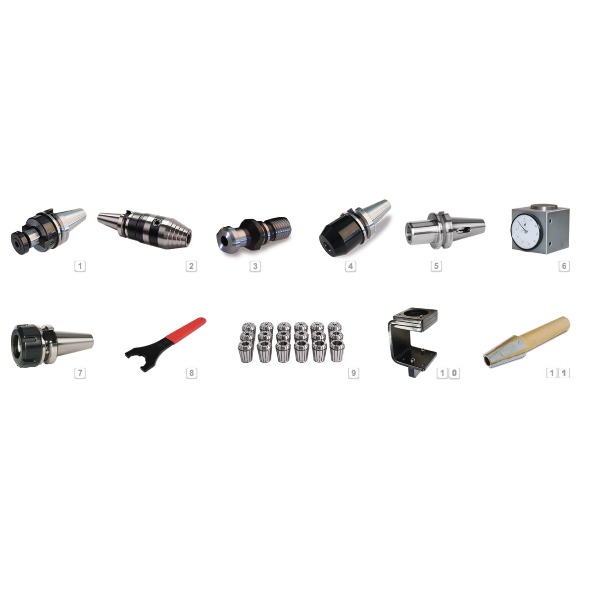 Optimum Startersatz SK40/DIN 69871 -1 Optimum Startersatz SK40/DIN 69871 -1