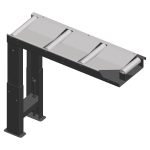 Metallkraft Verbindungsrollenbahn 1000 x 290 mm, Zufuhrseite -1