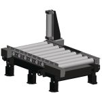 Metallkraft Rollenbahn 2000 x 1000 mm, schwere Ausführung, 7000 kg/m -1