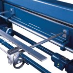 Metallkraft Hinteranschlag 75 - 760 mm, mit Handrad, Messeinrichtung und durchgehendem Balken -1