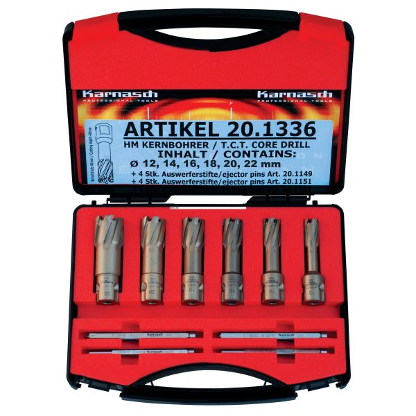 Metallkraft Kernbohrer-Set HARD-LINE 40 Universal -1