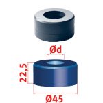 Metallkraft Rundmatrize Nr.45 Ø 15,2 mm -1