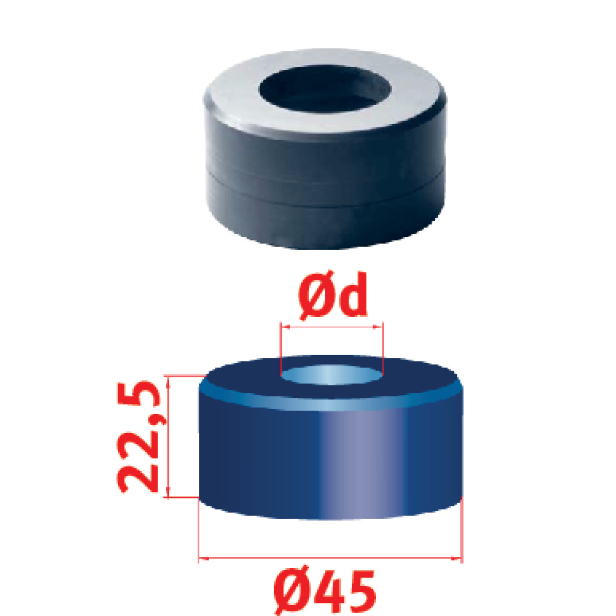 Metallkraft Rundmatrize Nr.45 Ø 30,7 mm -1 Metallkraft Rundmatrize Nr.45 Ø 30,7 mm -1
