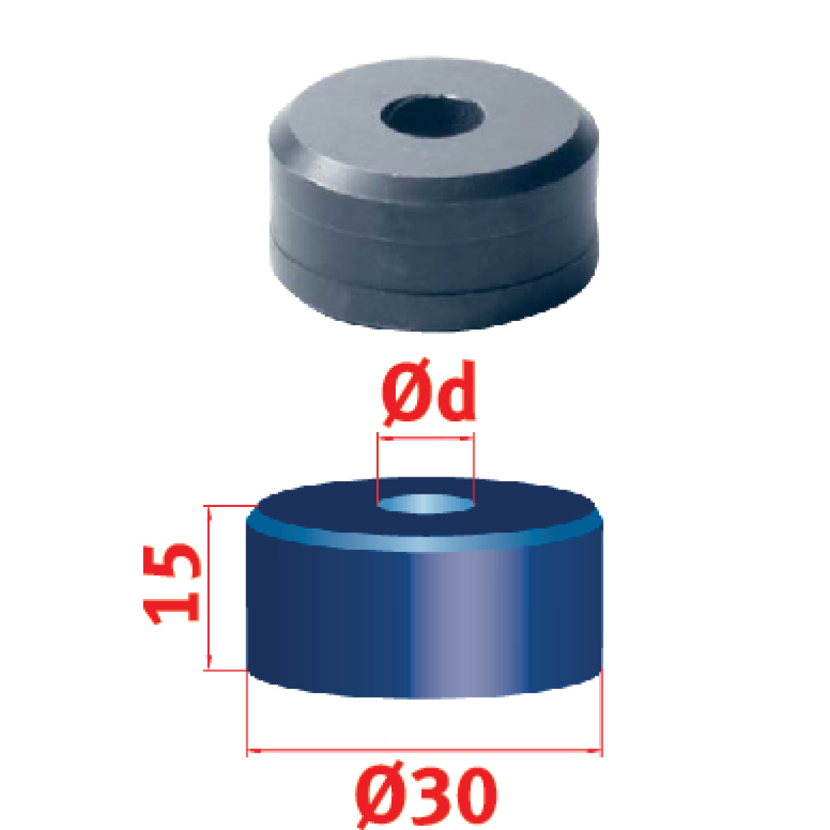 Metallkraft Rundmatrize Nr.30 Ø 6,2 mm -1 Metallkraft Rundmatrize Nr.30 Ø 6,2 mm -1