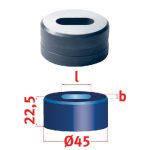 Metallkraft Langlochmatrize Nr.45 7,5 x 21,0 mm -1