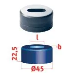Metallkraft Langlochmatrize Nr.45 6,5 x 21,0 mm -1