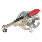 Unicraft Senkrechtspanner auf Adapterplatte mit Klemmbolzen für Lochrasterplatte Ø 20 mm -1