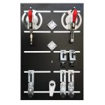 Holzkraft Spannsystem Für Lochraster Ø 20 mm Set 2 -1