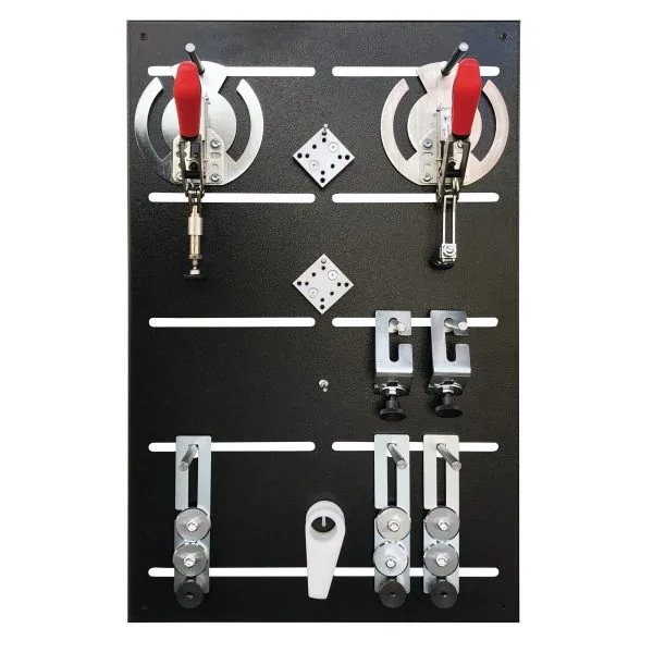 Holzkraft Spannsystem Für Lochraster Ø 20 mm Set 2 -1