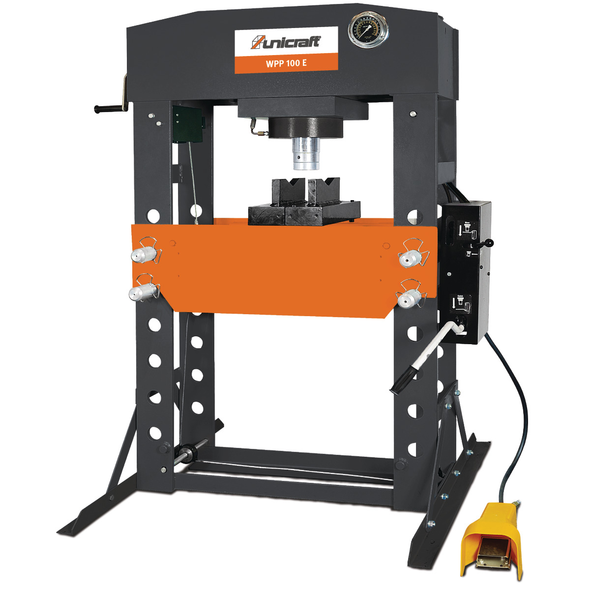 Unicraft Hydraulische Werkstattpresse WPP 100 E -1 Unicraft Hydraulische Werkstattpresse WPP 100 E -1
