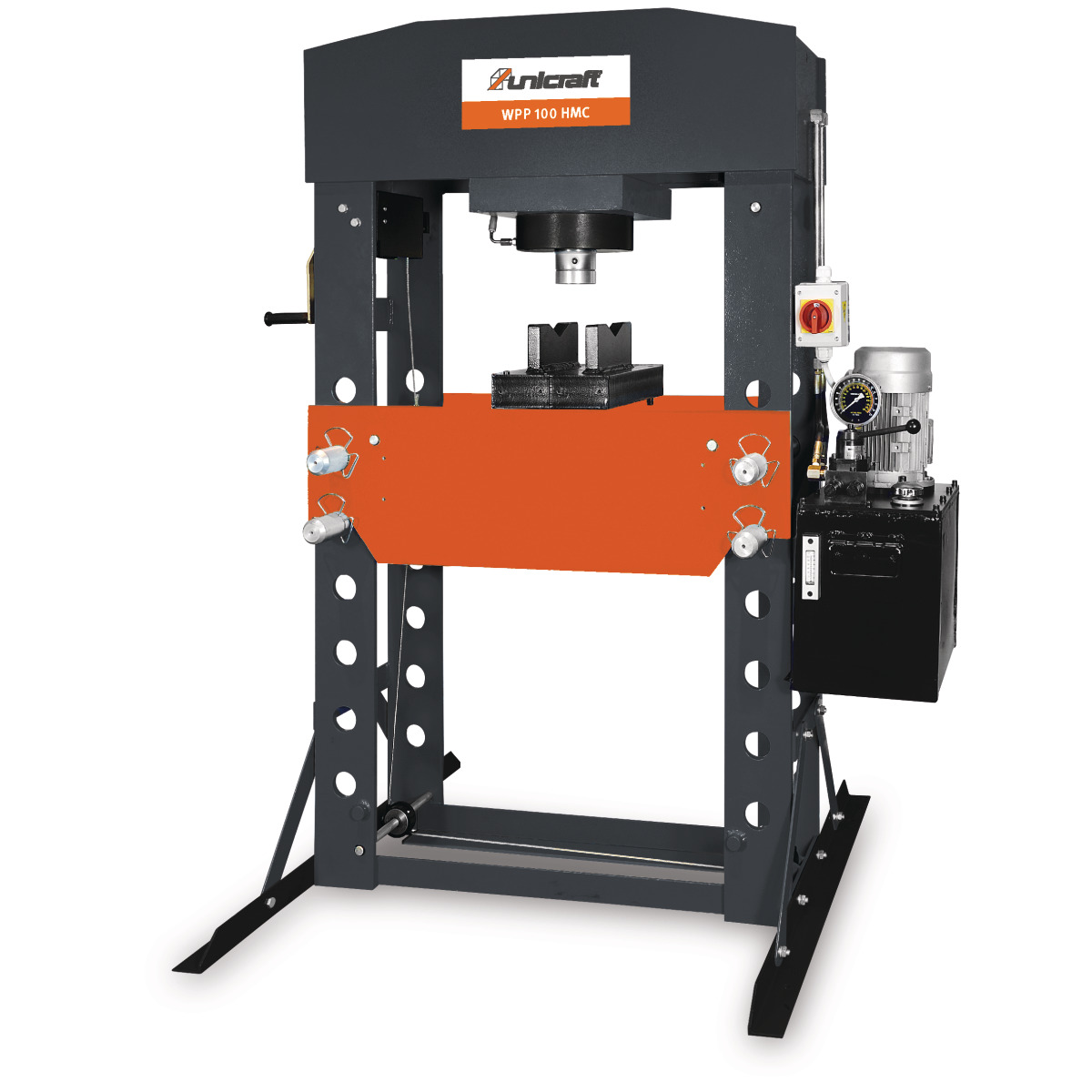 Unicraft Elektro-hydraulische Werkstattpresse WPP 100 HMC -1 Unicraft Elektro-hydraulische Werkstattpresse WPP 100 HMC -1