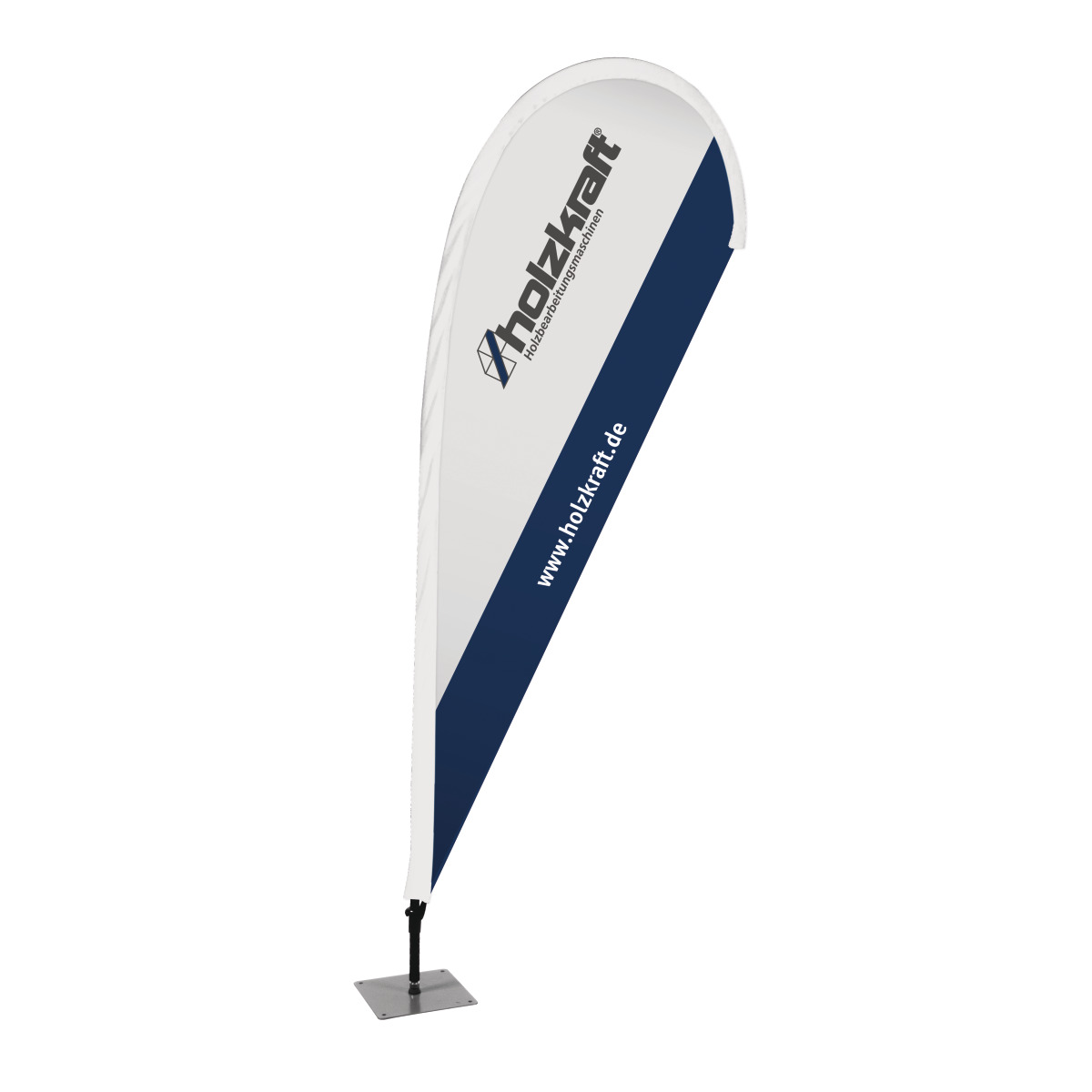 Stürmer Maschinen Beachflag Holzkraft 235 cm -1 Stürmer Maschinen Beachflag Holzkraft 235 cm -1