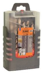 Elmag HSS Co5-Spiralbohrerkassette DIN 338 -3