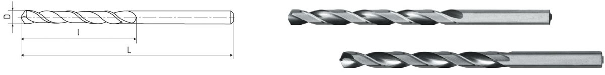 Elmag HSS-Spiralbohrer DIN 340 -3 Elmag HSS-Spiralbohrer DIN 340 -3