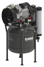 Elmag Dentalkompressor 350/8/50W - stehend EXTREME 2V 50L 2,00CV -3