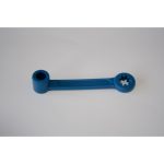 Elmag Verschlußgarnitur für Kaltwasserschlauch blau -1