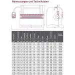 Elmag Hydraulische Abkantpresse 3-Achsen Mod. CNC-HAP 4100x220t -8