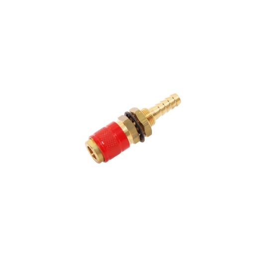 Elmag Mini-Einbau-Kupplung, rot, DN 5, AG M12x1 -1