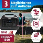 Elmag Solargenerator-Set ENERGY 1800 + SOLAR 220 -7