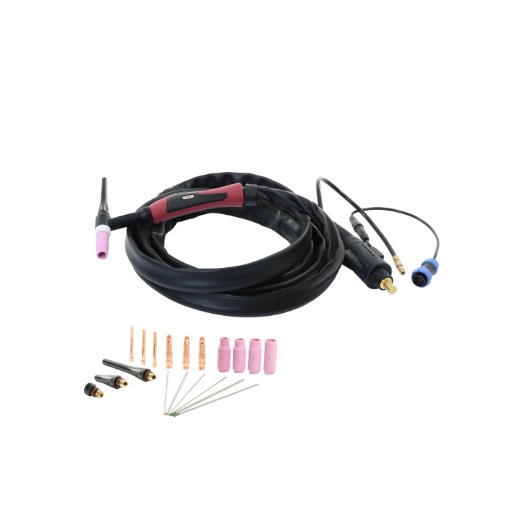 Elmag WIG-Schlauchpaket SRC ONE 26/4m - HF U/D (1DTPV) -1