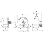Elmag INDUSTRIE Schlauchaufroller Serie 700 / L 690 -4