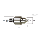 Elmag Zahnkranzbohrfutter für Weldon 19 Aufnahme -3